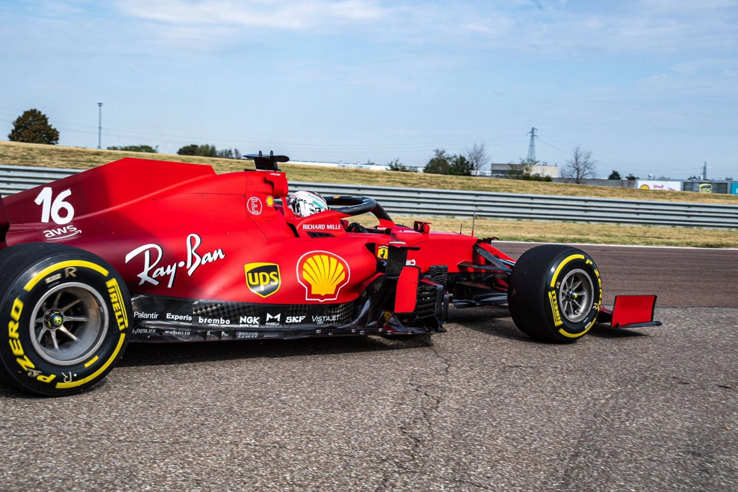 Ferrari testing at Fiorano for a promotional video