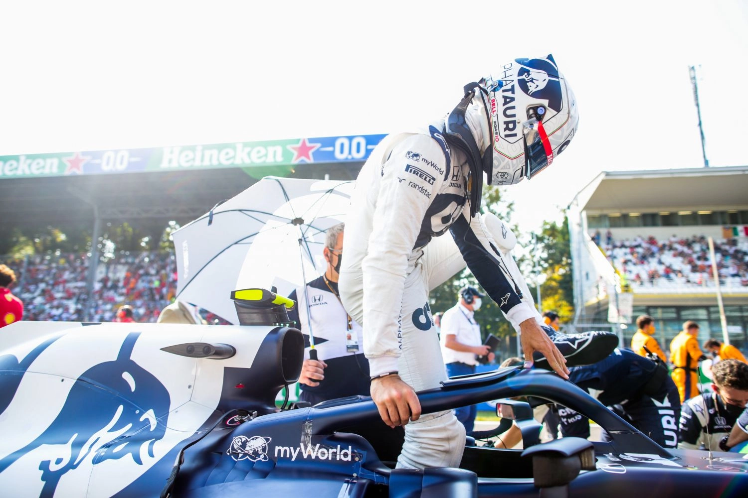 Pierre Gasly will start from the pits