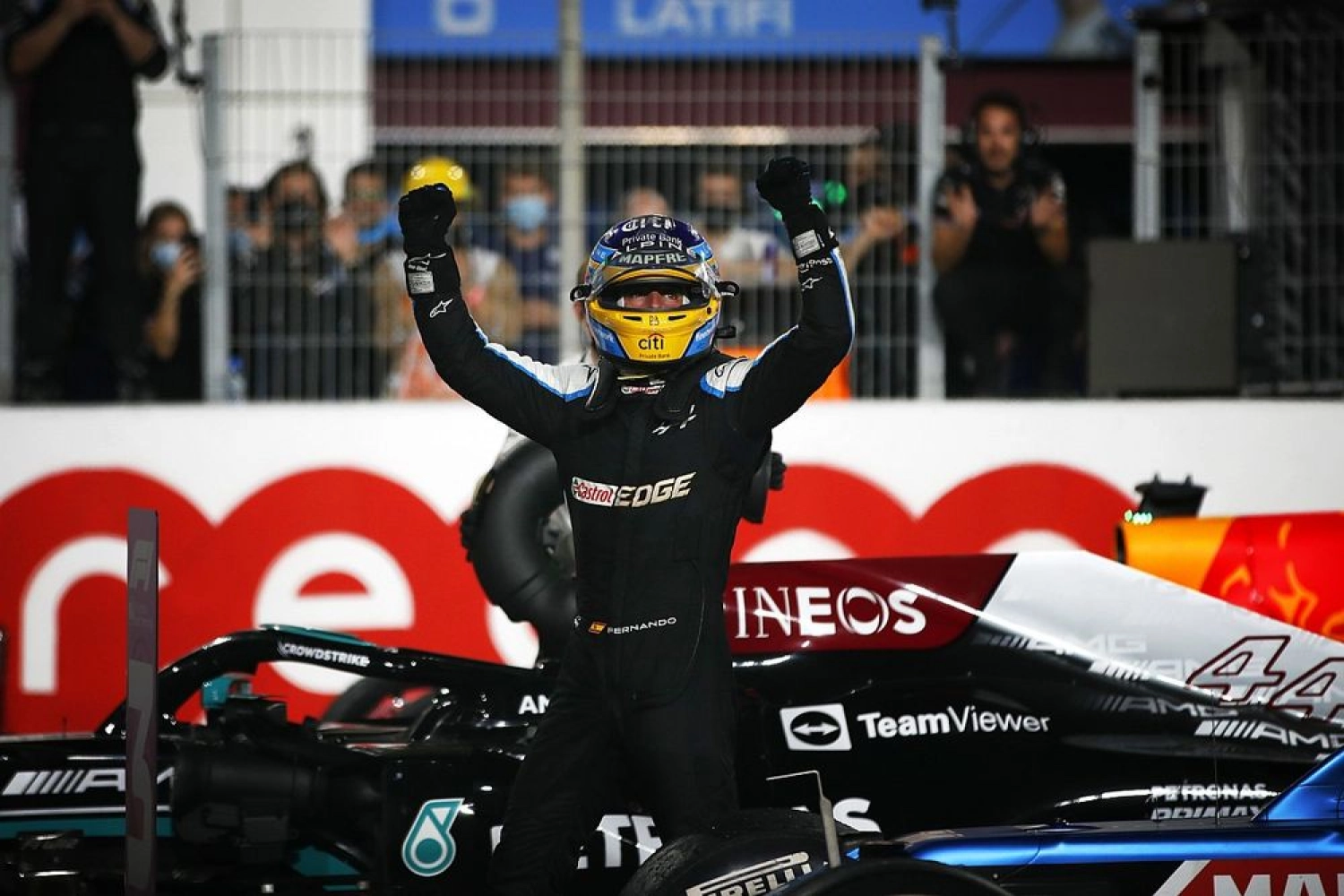 The Alpine drivers expect to have an interesting experience in Jeddah