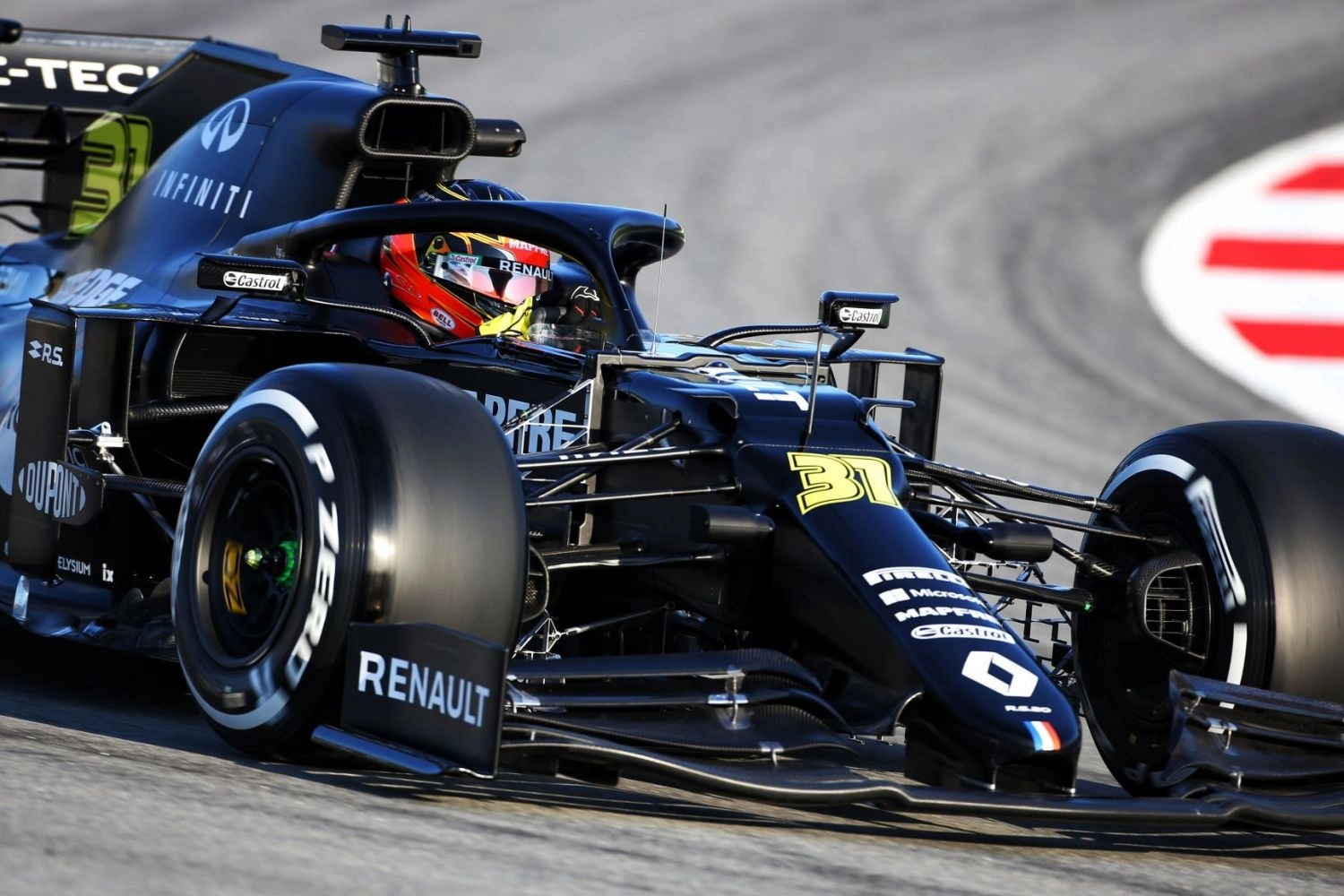 The winter testing in Barcelona will take place behind closed doors