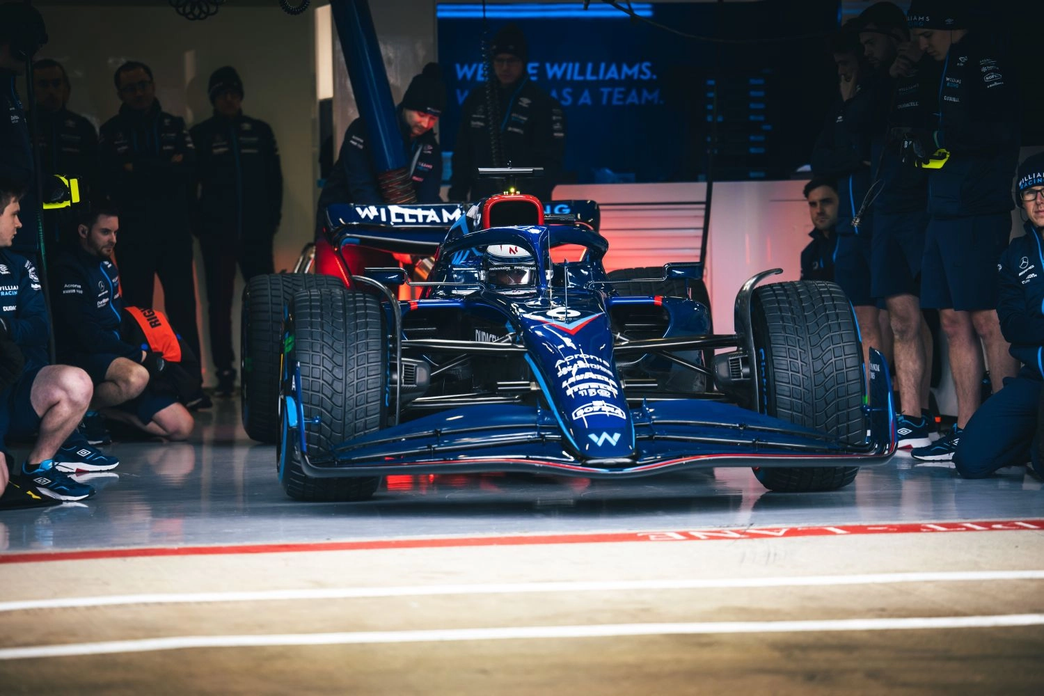 Why did you test rain tires in Barcelona?