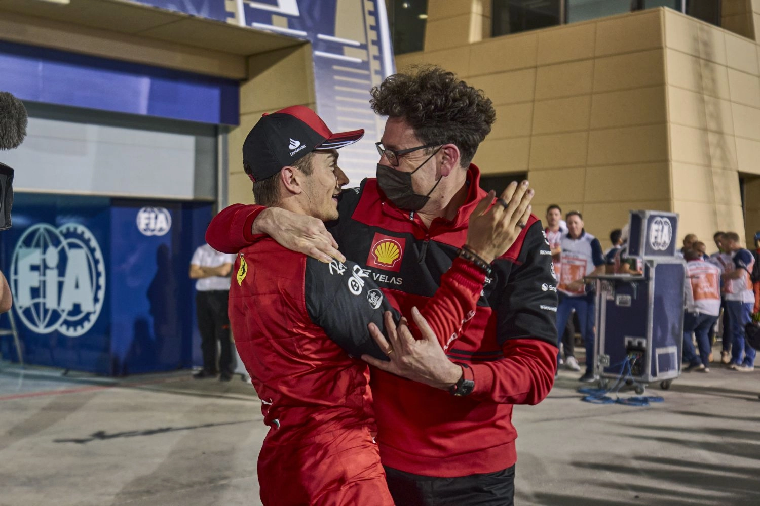 Leclerc’s bad joke on the radio about one lap away from his victory