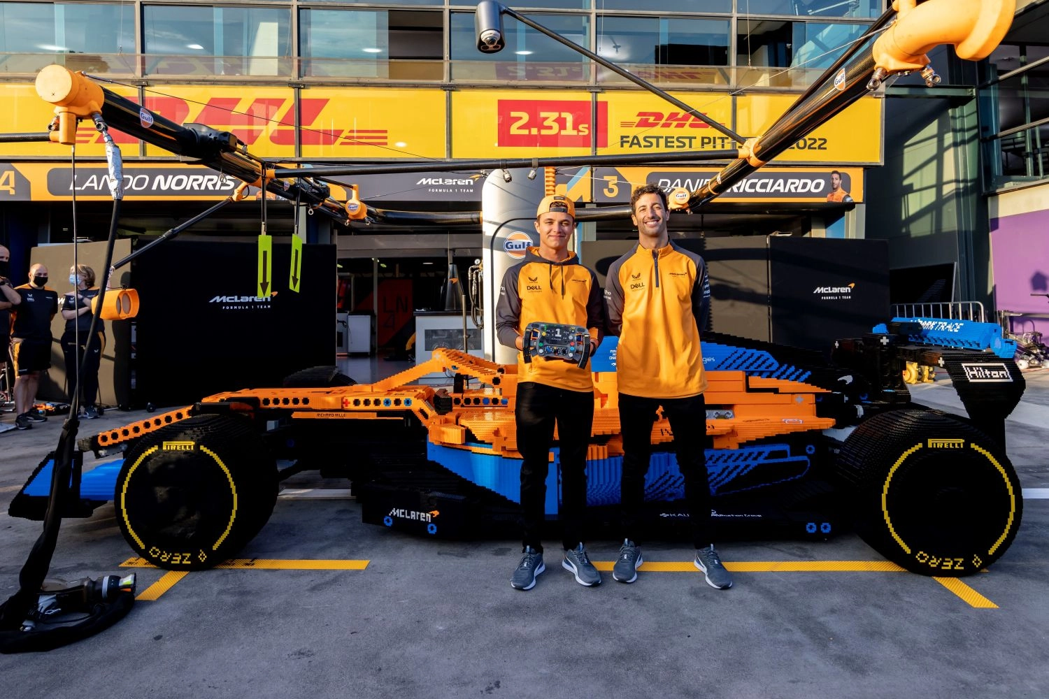 McLaren unveils a 1:1 scale Formula 1 car made of Lego!
