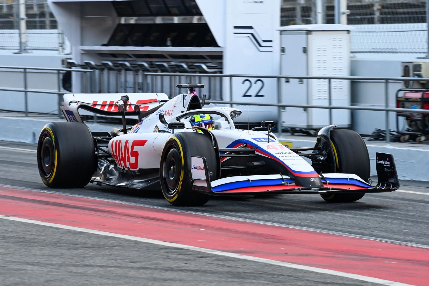 The Haas drivers were reprimanded
