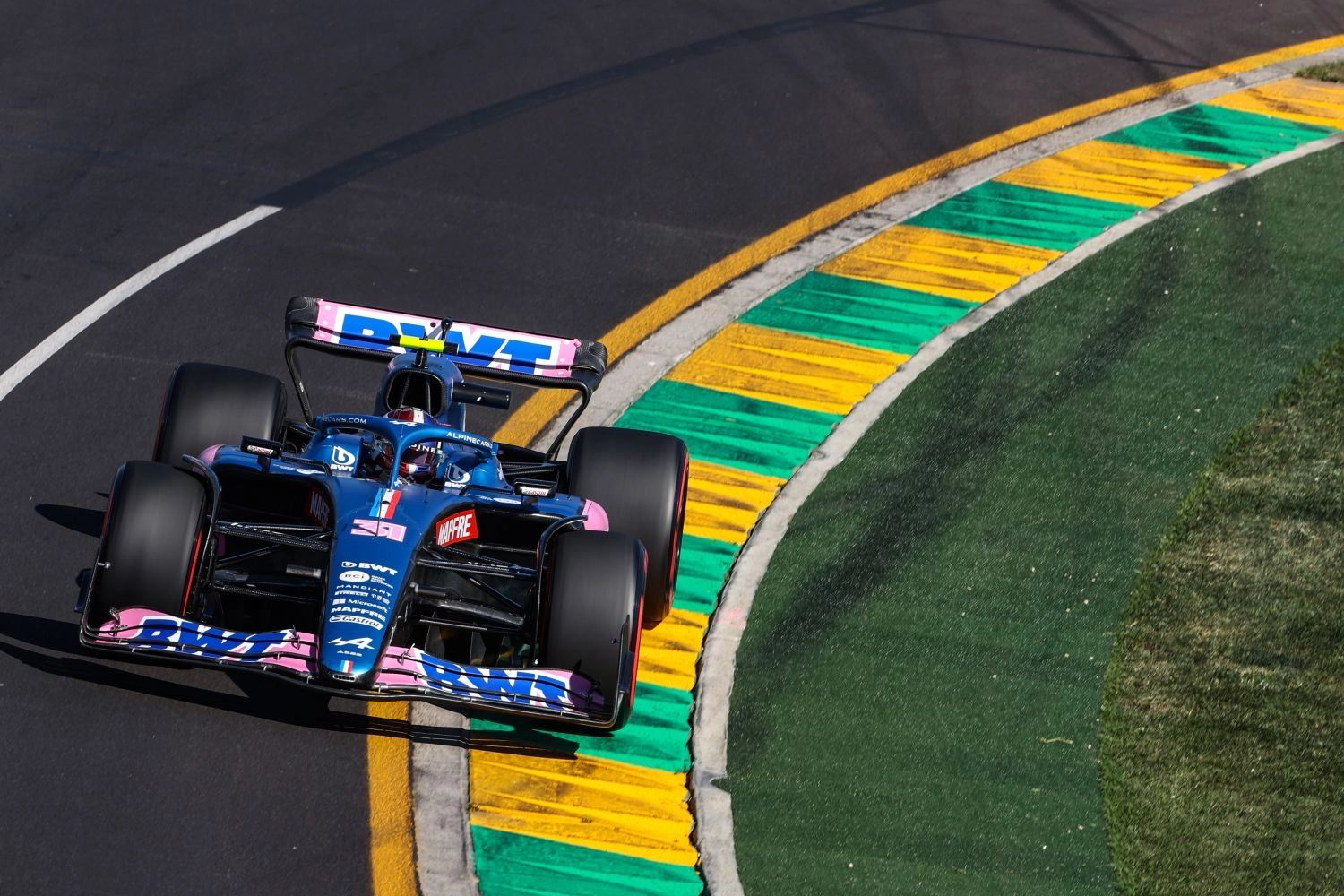 A new floor for Alpine at Imola