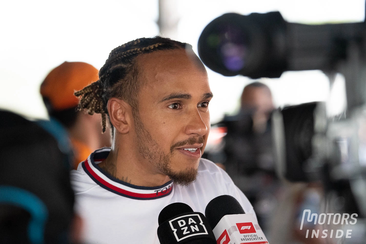 Hamilton angry at part of the Red Bull Ring crowd