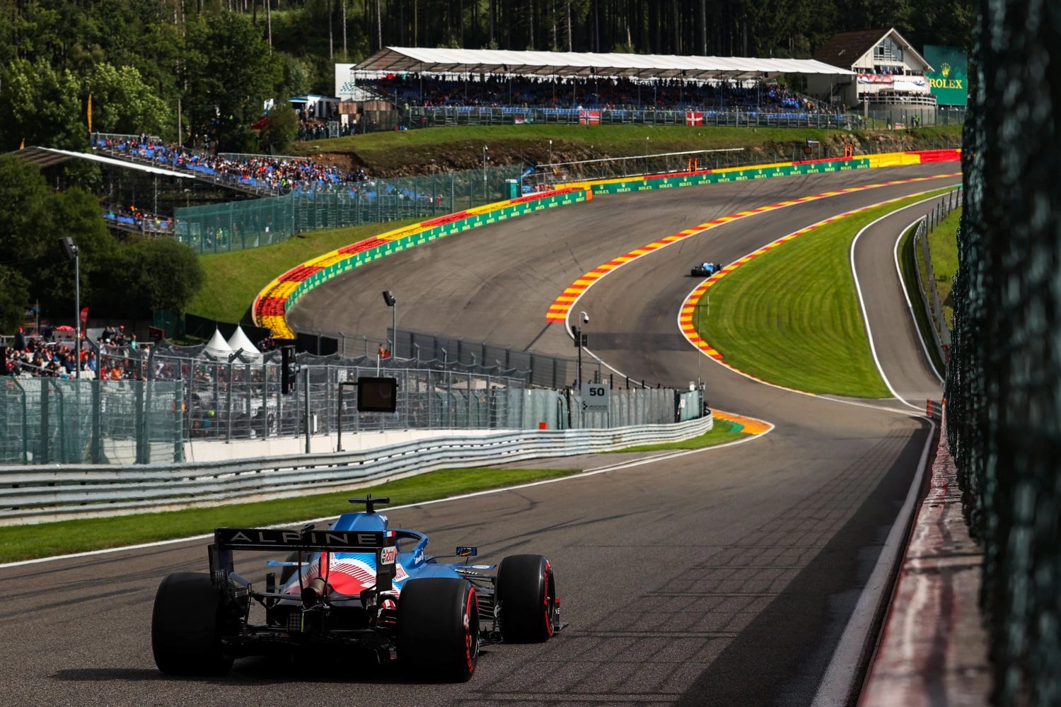 Alcohol and smoke signals will be prohibited at the Belgian Grand Prix