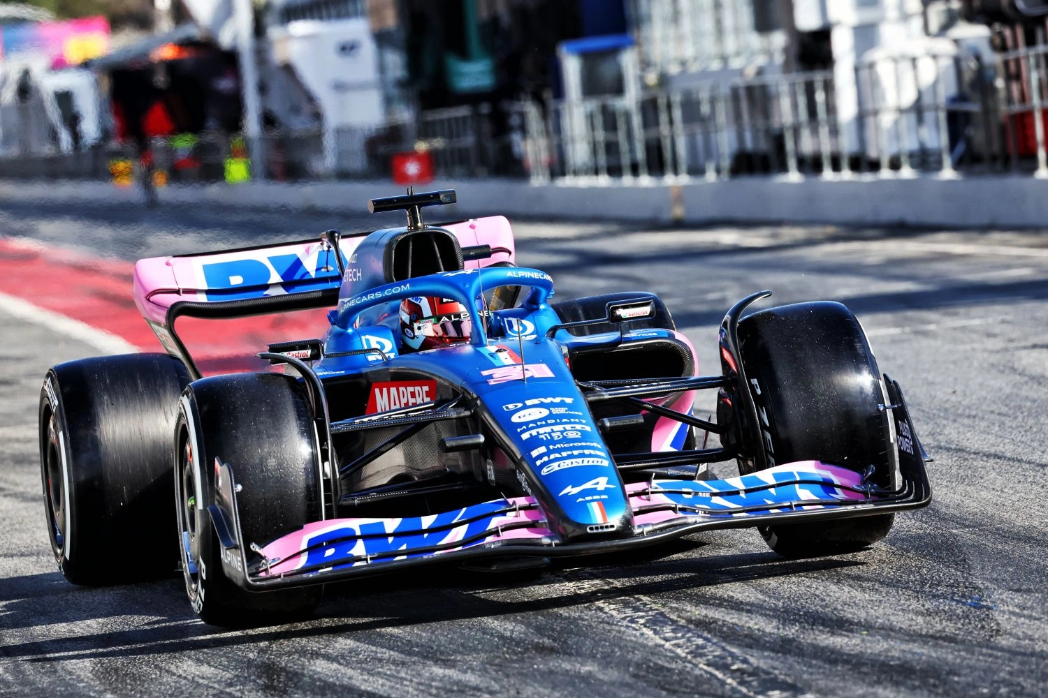 Alpine is satisfied with its new engine