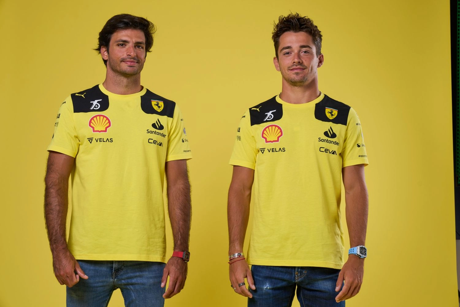 Ferrari will dress its drivers and its F1 car in yellow this weekend at Monza