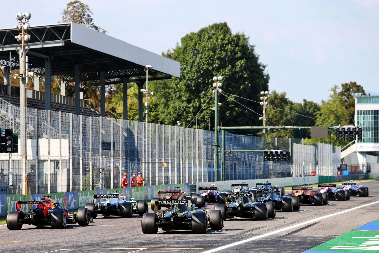 The Italian Grand Prix could take place at 80% of its total capacity
