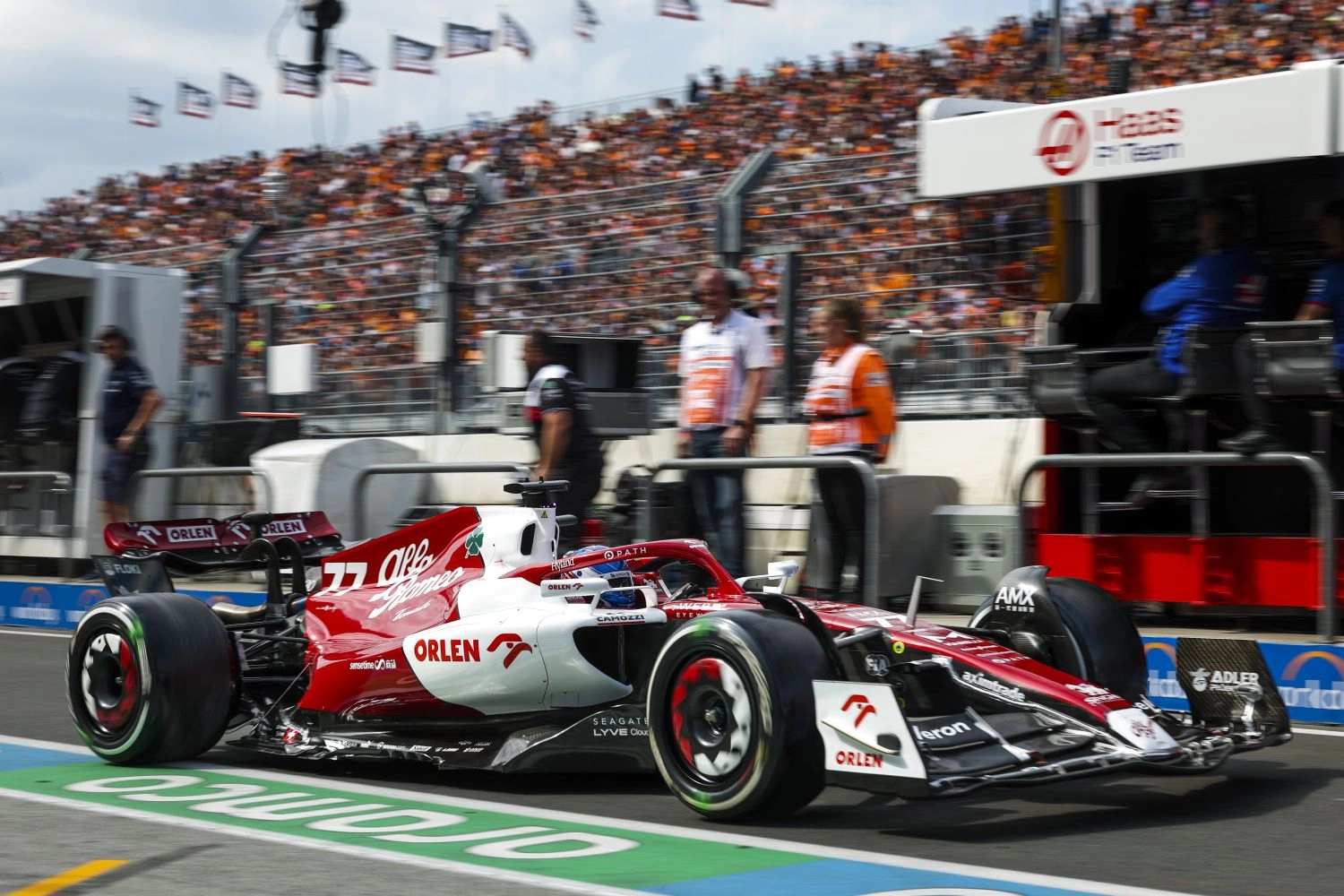 600€ fine for Bottas, caught speeding!