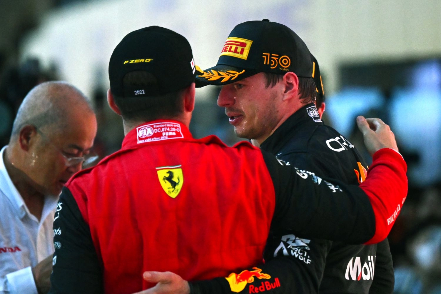 Charles Leclerc struggled with the tires at Suzuka but congratulates Verstappen