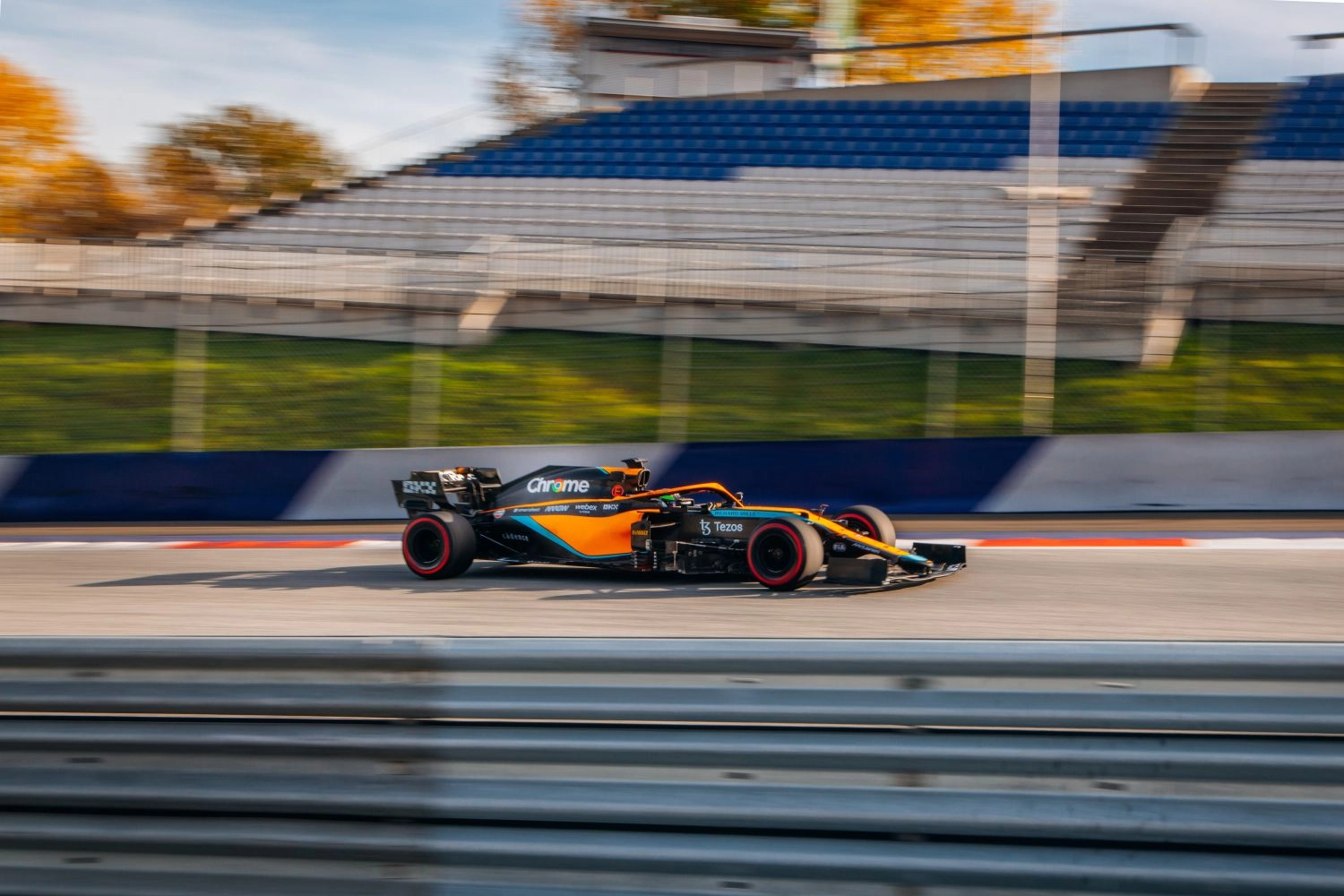 Patricio O’Ward and Alex Palou have once again taken the wheel of the McLaren F1