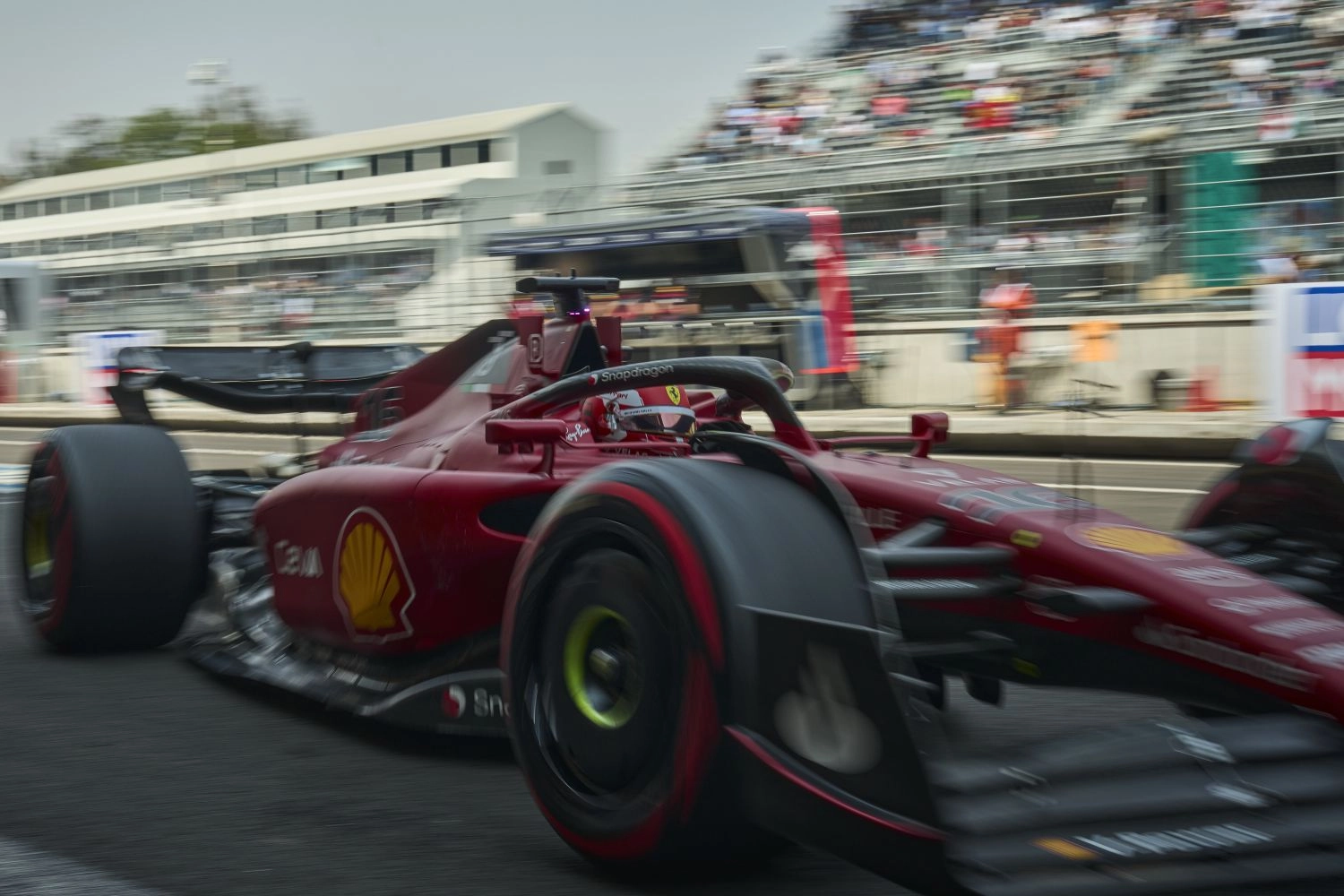 Mexican Grand Prix – Charles Leclerc, very far, too far