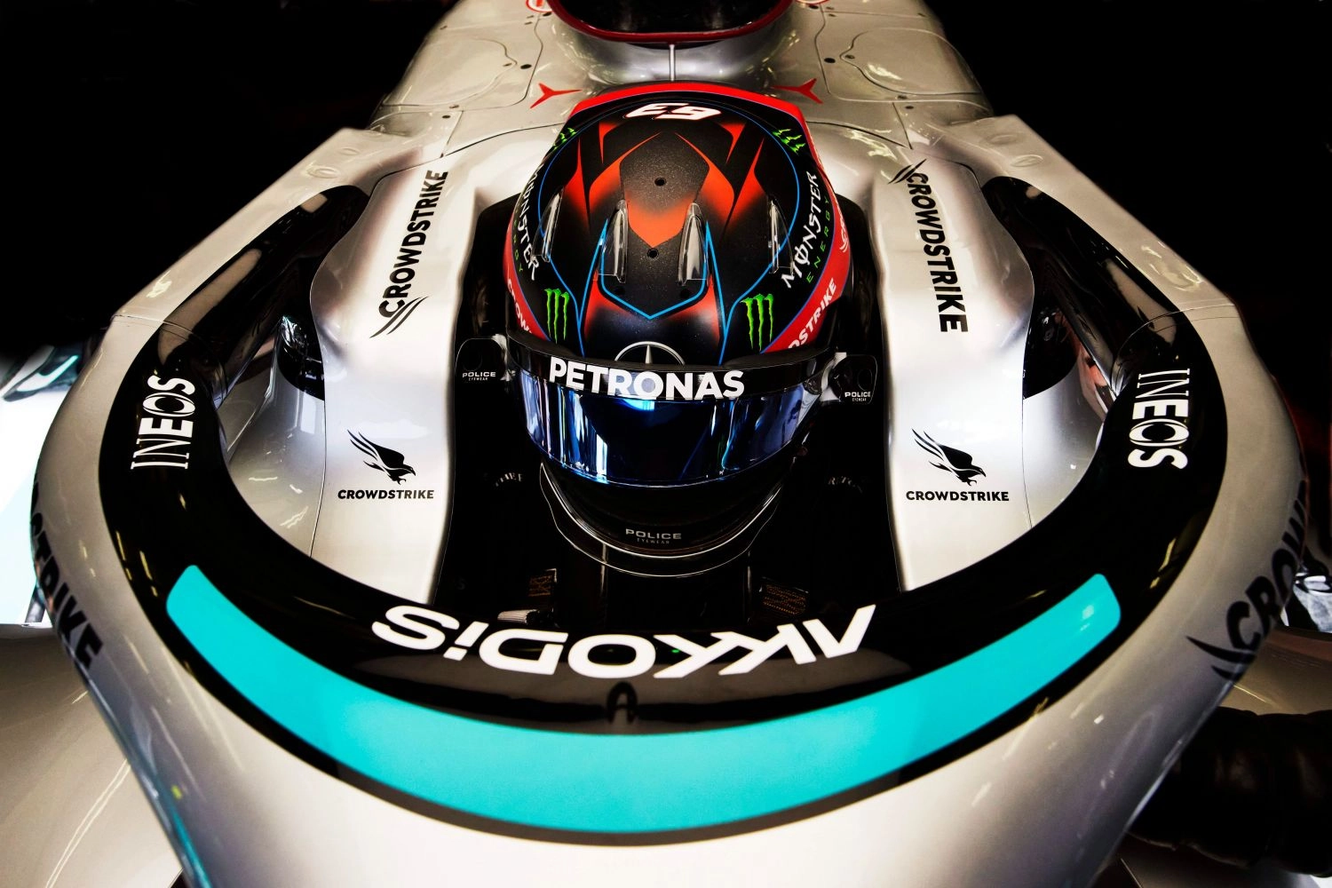 George Russell is thrilled that the F1 cars are bigger this season