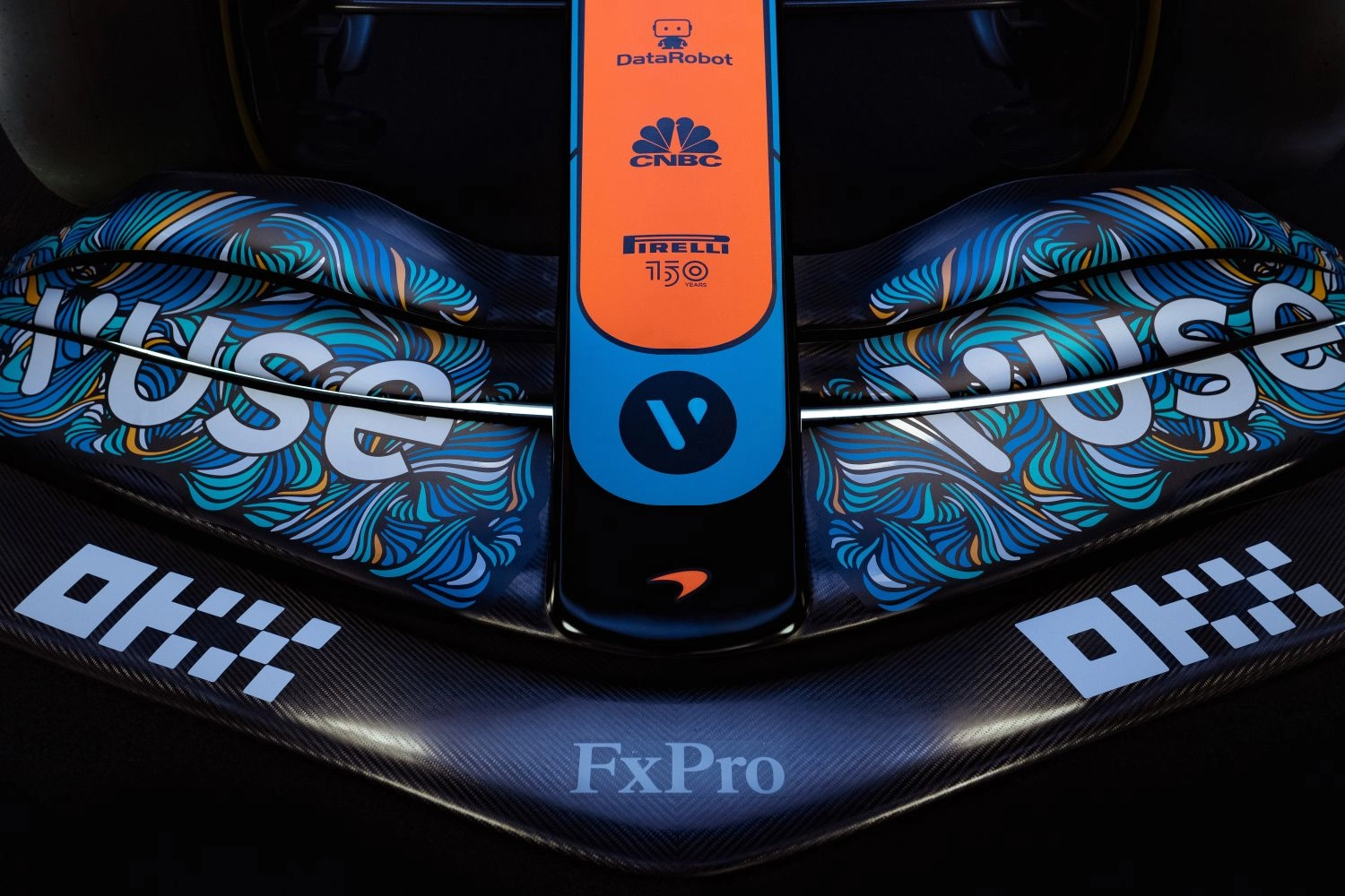 McLaren unveils special livery by Anna Tangles for Abu Dhabi