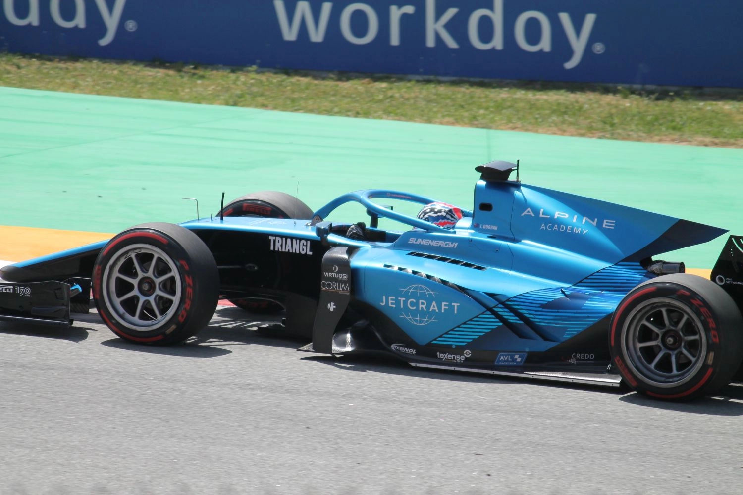 F2 testing Day 2: Jack Doohan out in front