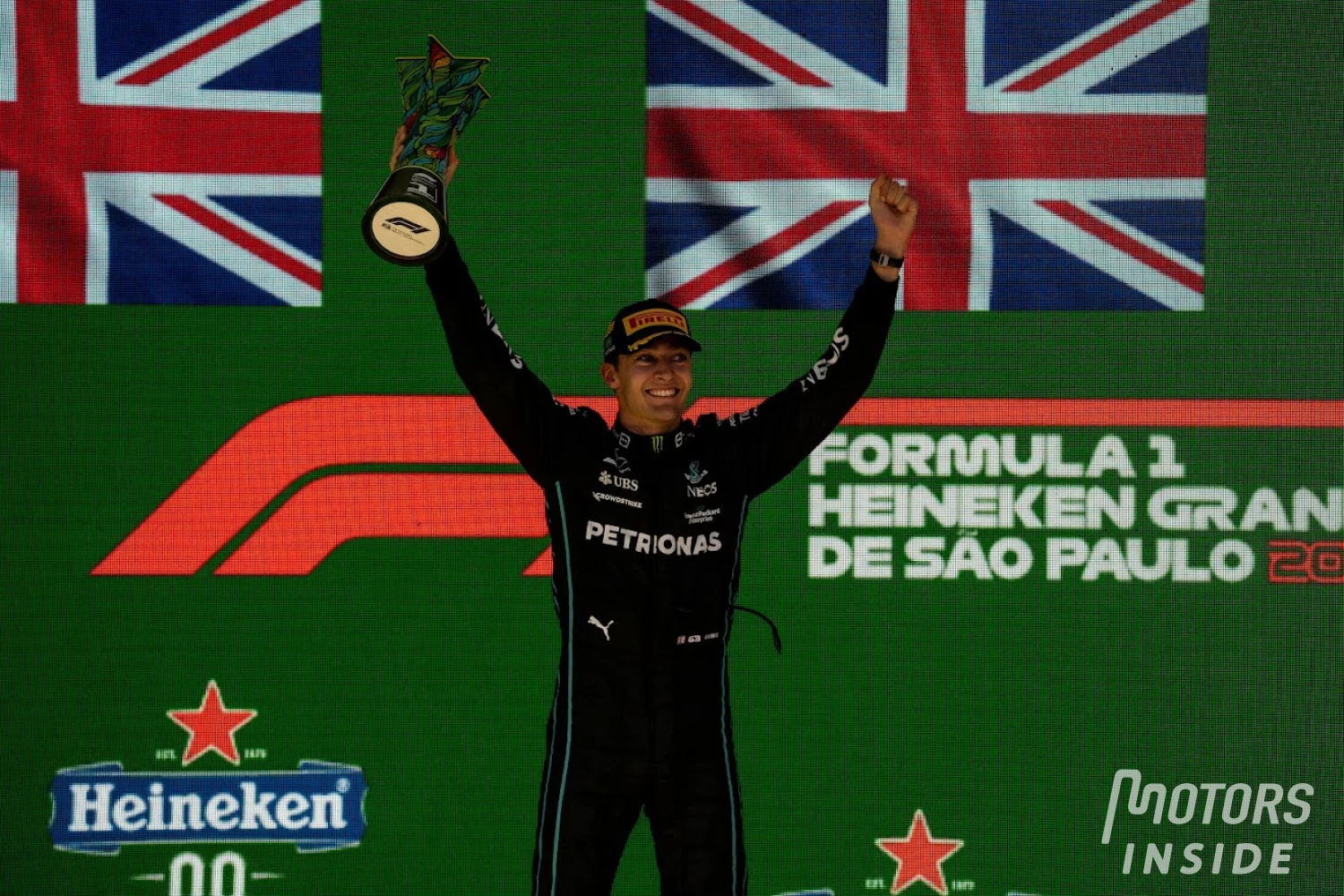 George Russell takes his first F1 victory in Brazil: « A rollercoaster of emotions »