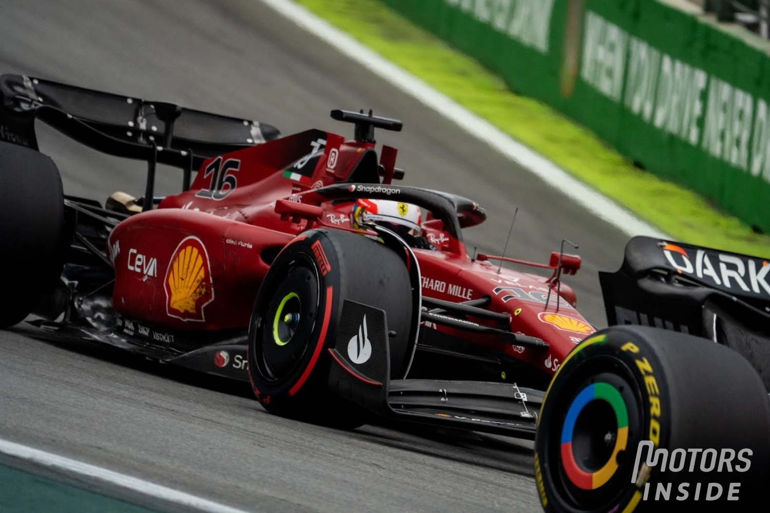 Charles Leclerc disappointed that Ferrari did not order a change of positions with Sainz