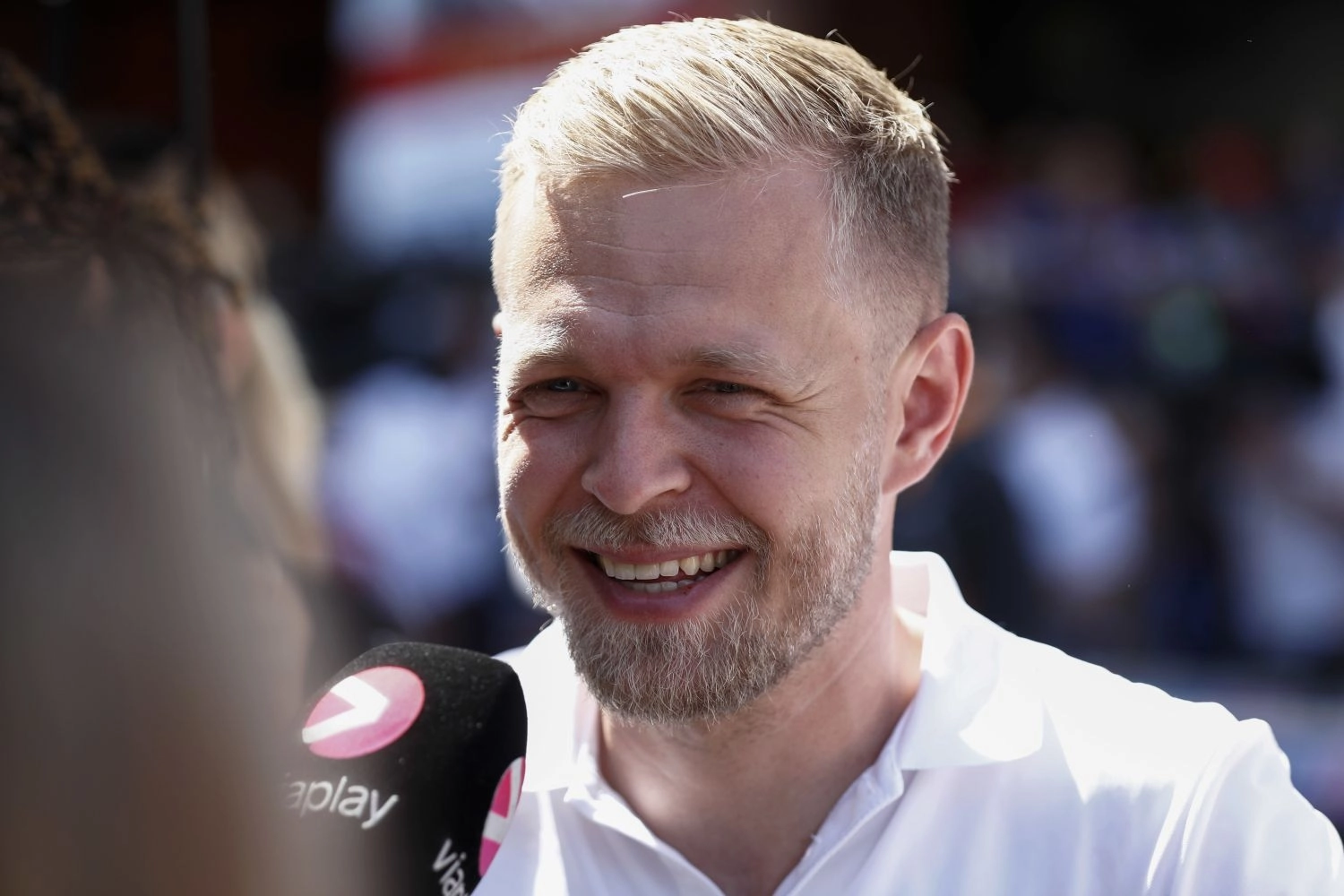 Kevin Magnussen, first Danish poleman in F1 history
