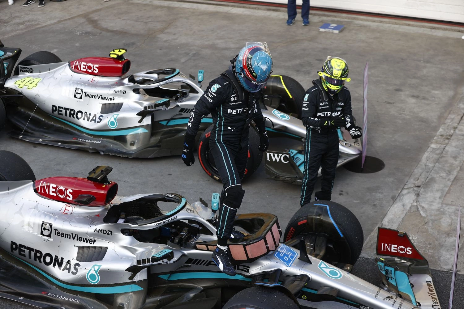 Mercedes in 2022: Back on terra firma