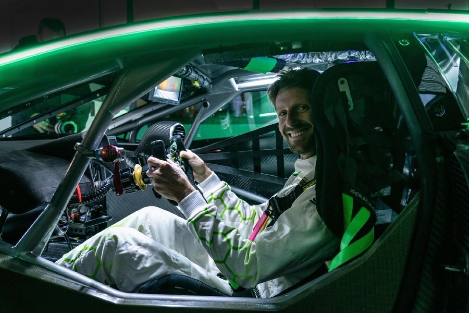Romain Grosjean joins Lamborghini for the LMDh project