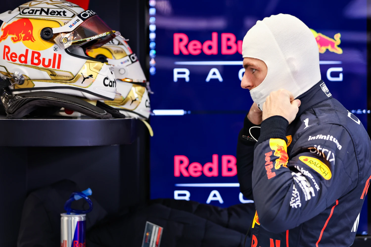 The RB19 took to the track with Verstappen for a filming session