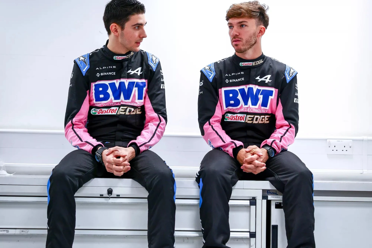 Esteban Ocon and Pierre Gasly: a look back at their partnership at Alpine
