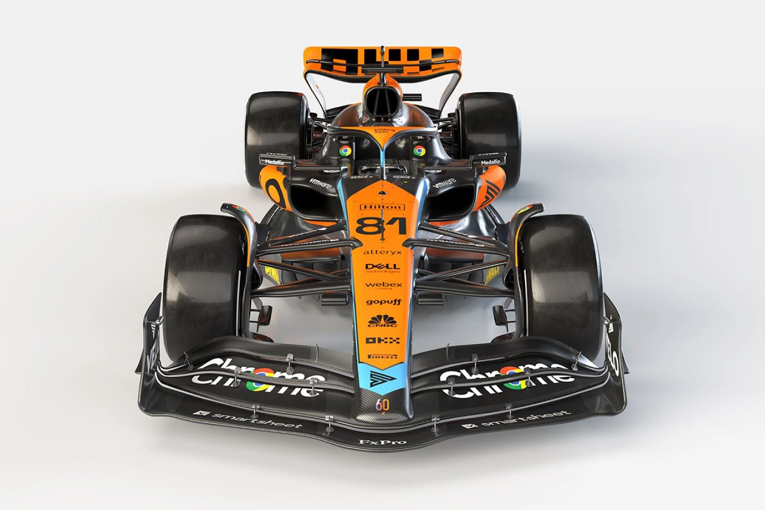 McLaren unveils its MCL60 with a more aggressive design