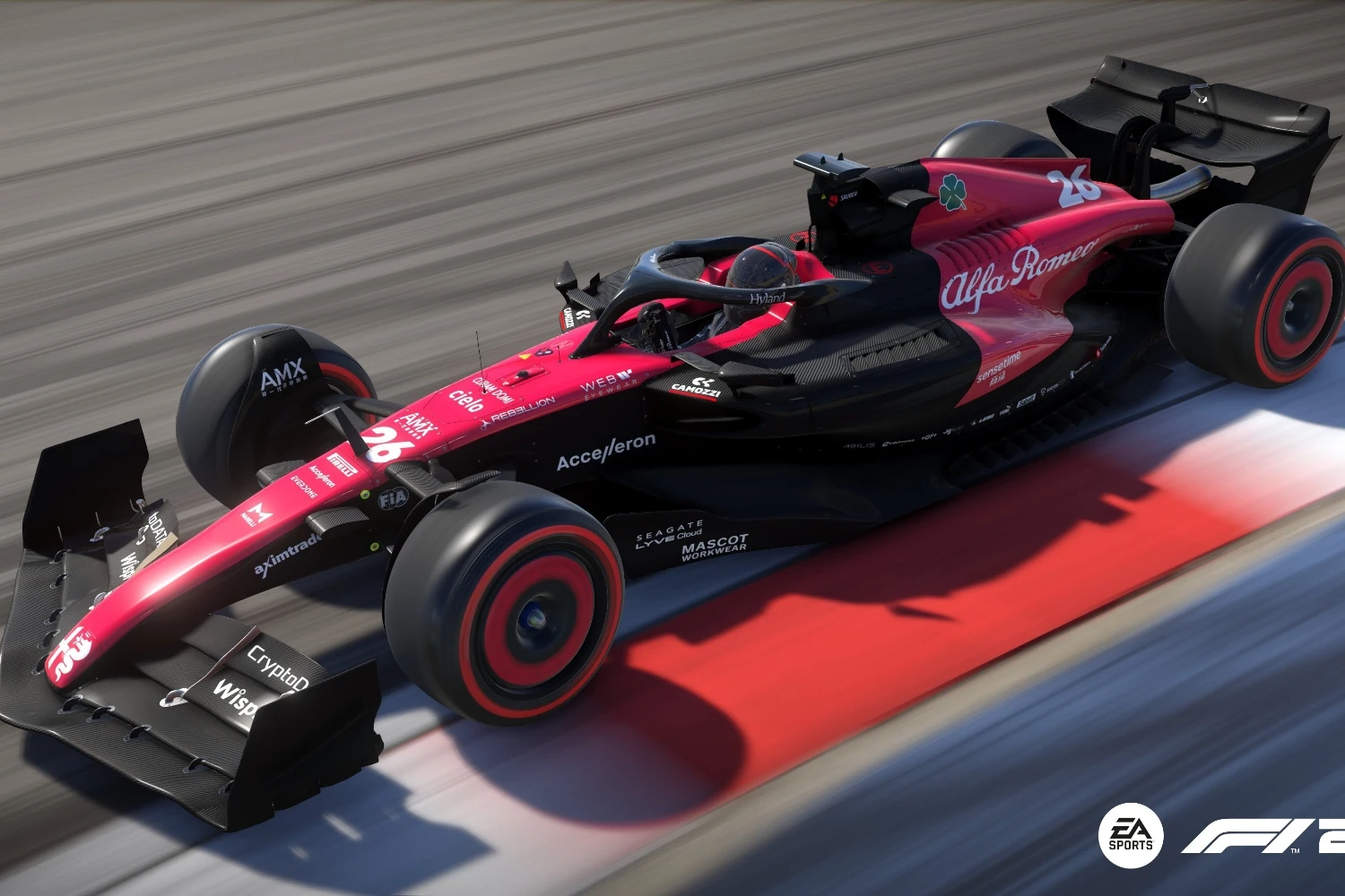 The Alfa Romeo 2023 already present in F1 22