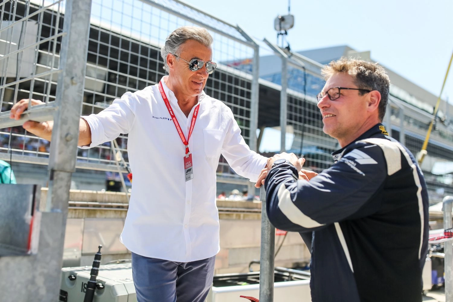 Jean Alesi Doesn't Want To Lose The French Grand Prix - English Australia