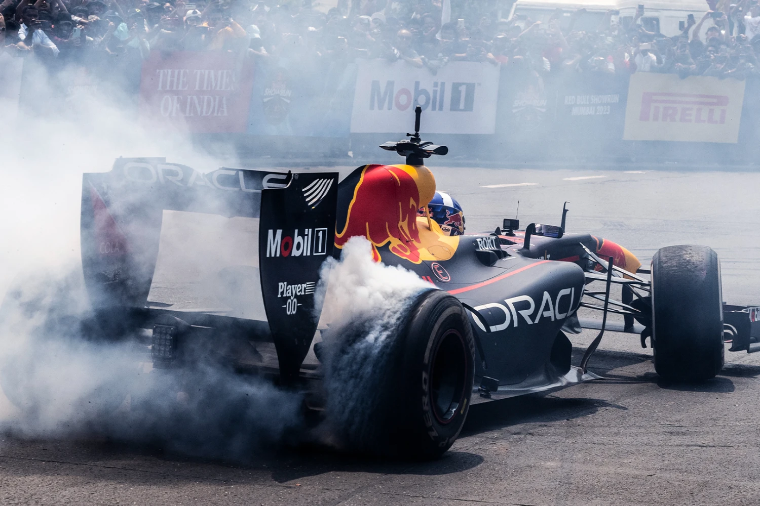 Red Bull showcasing in India