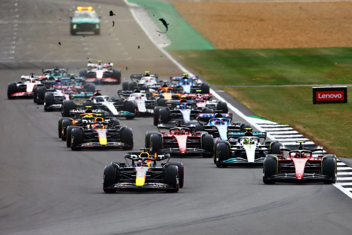 The trial of the protesters running on the British GP circuit in 2022 has begun