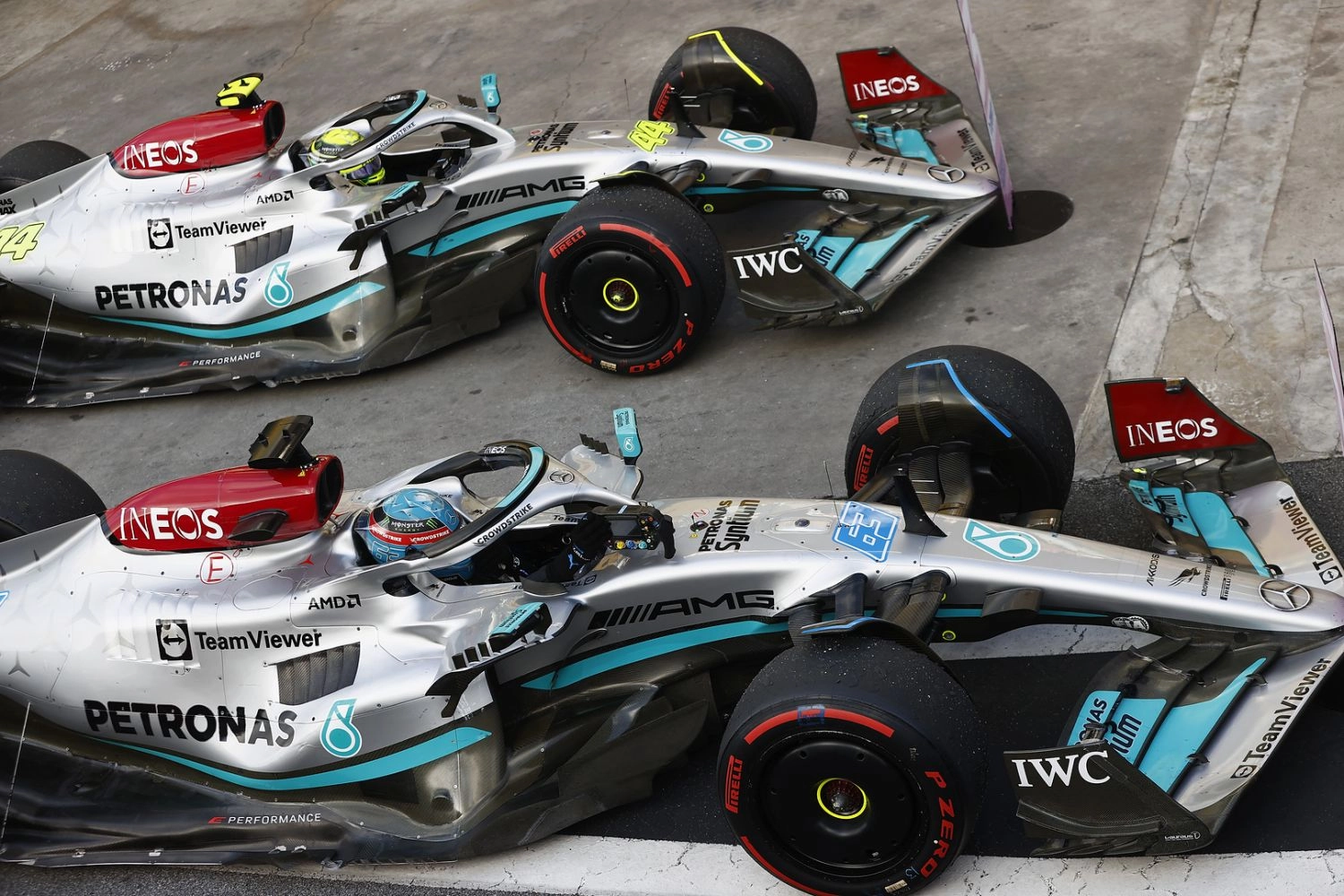 Mercedes addresses Hamilton and Russell’s concerns about the brakes