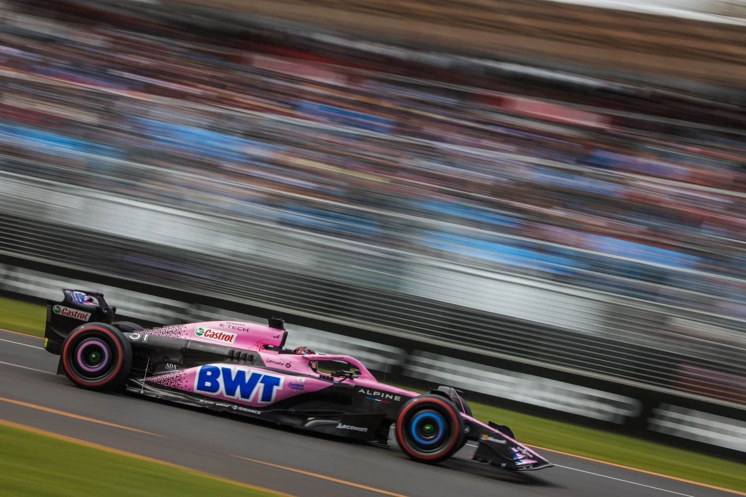 Esteban Ocon does not see the point in racing if Alpine cannot progress as much as Aston Martin