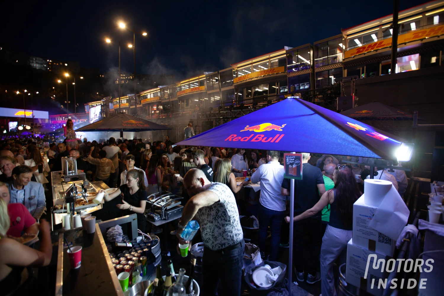 Monaco in the evening, the other side of the Grand Prix