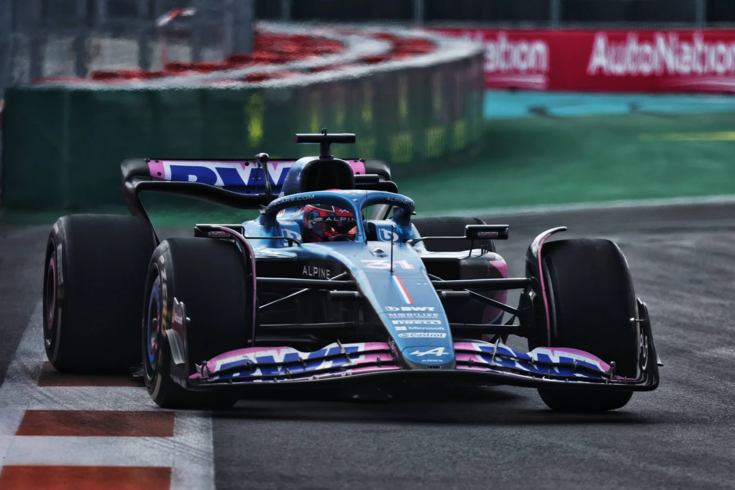 Esteban Ocon: a good pace in Miami encouraging for the future