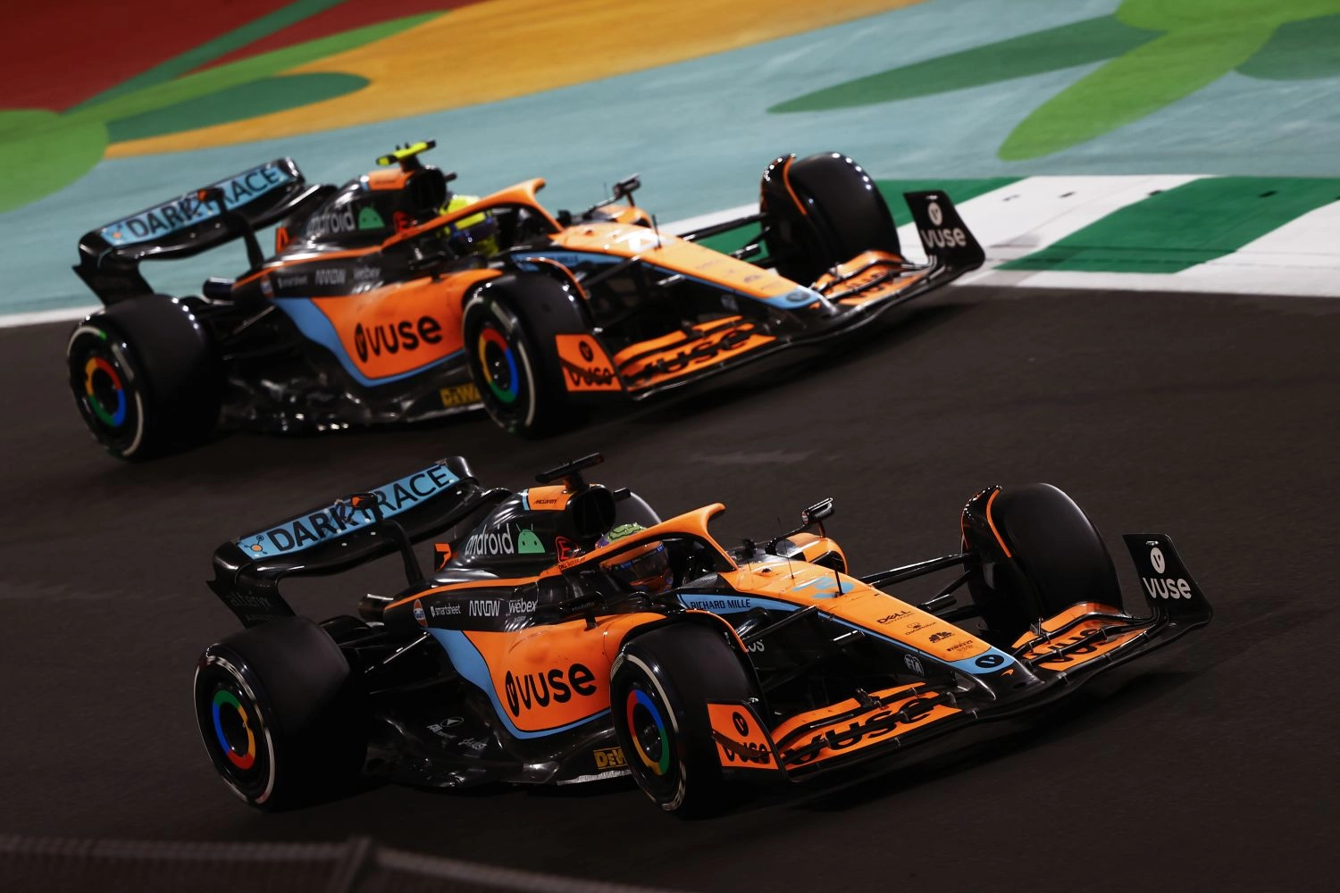 Lando Norris explains how Daniel Ricciardo helped him improve