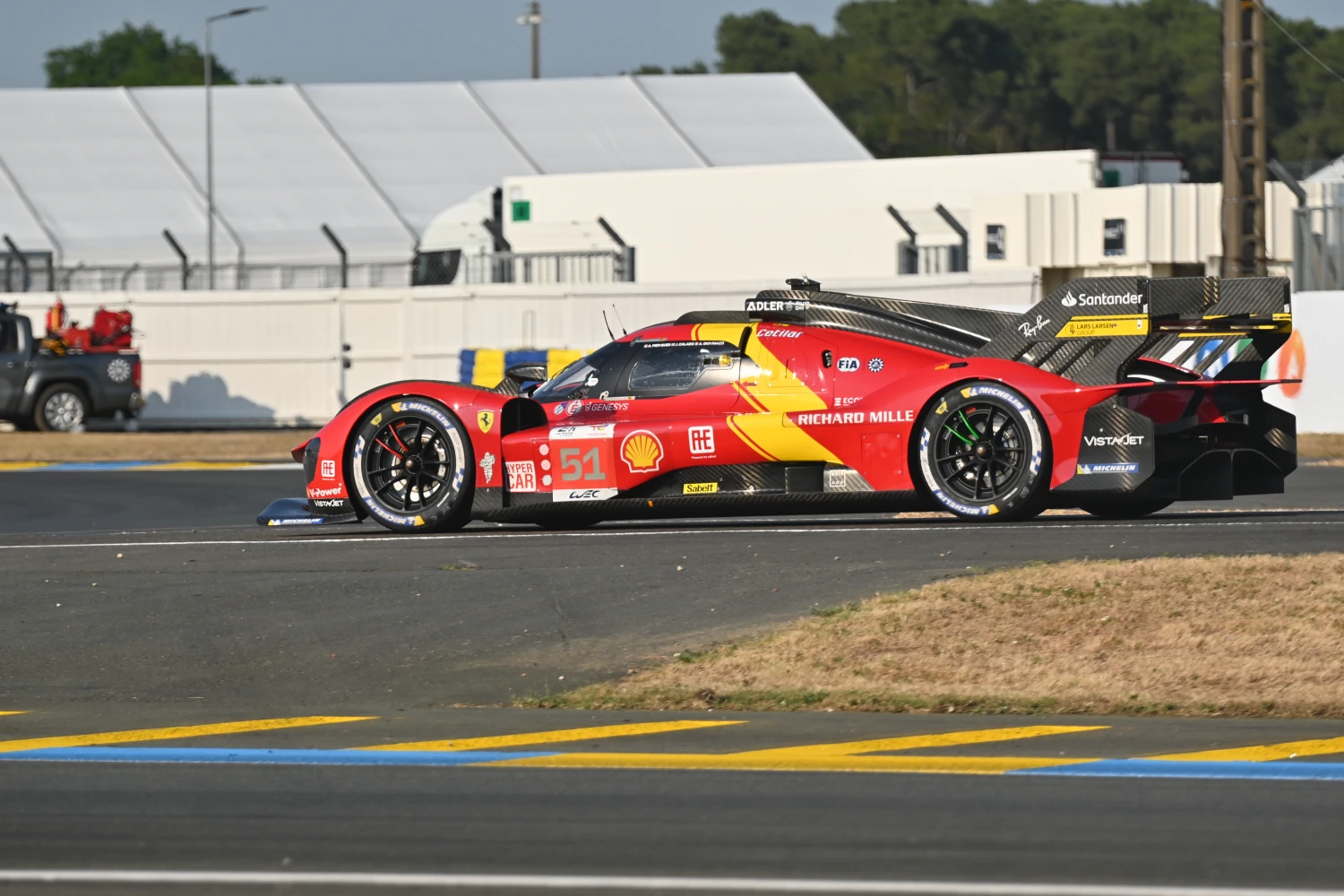 24 Hours of Le Mans – Warm-up: Ferrari equally comfortable in the rain