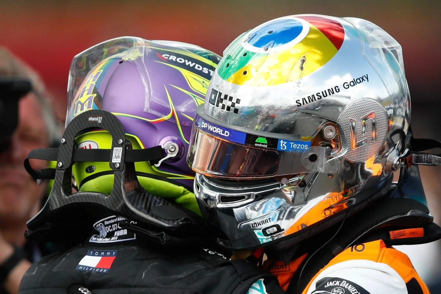 Lewis Hamilton: I could feel the energy