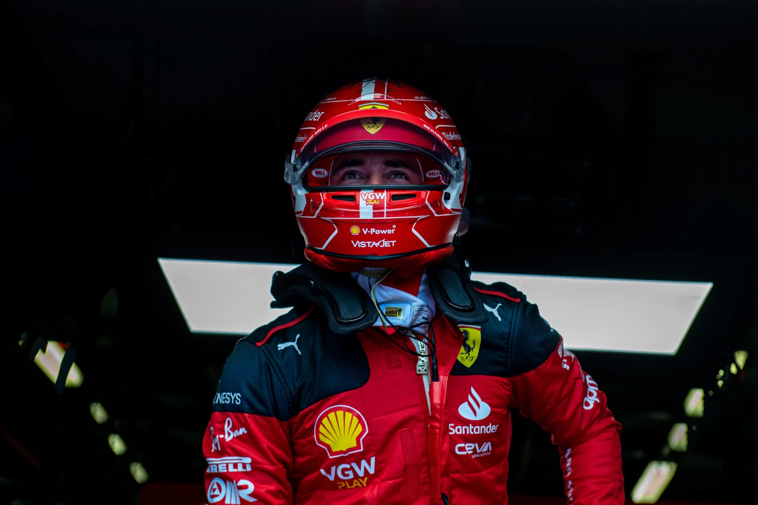Charles Leclerc and Ferrari are still aiming for second place in the constructors’ championship
