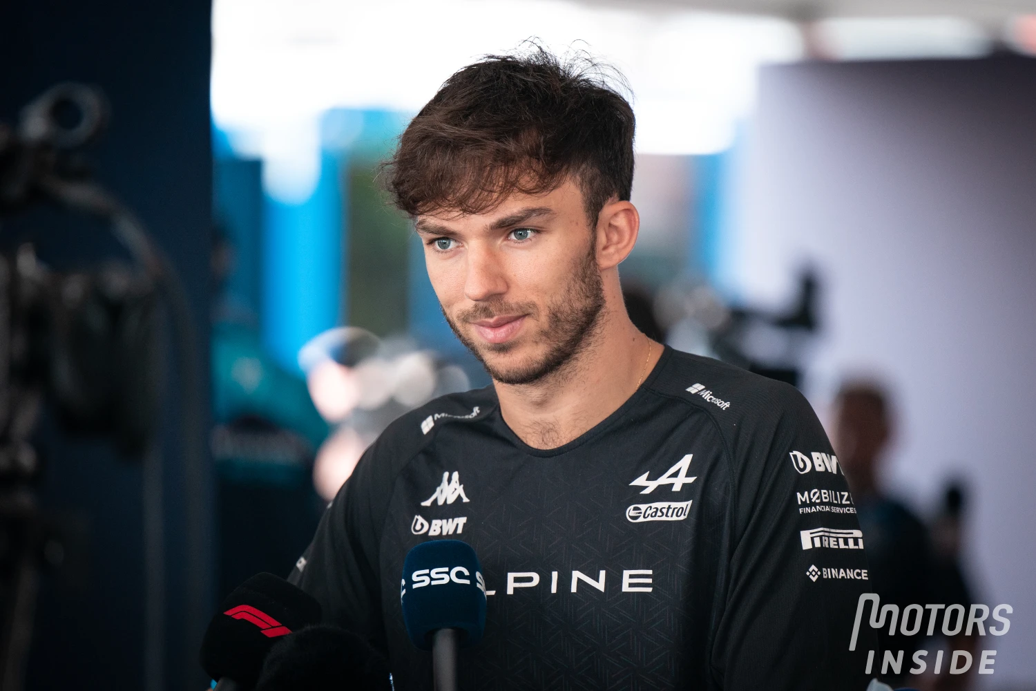 Pierre Gasly tempers Esteban Ocon’s optimism about Alpine’s performance compared to Mercedes and Ferrari