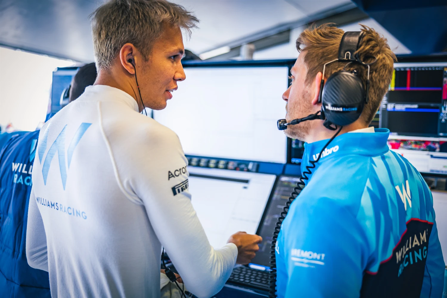 Albon disagreed with Williams’ strategy