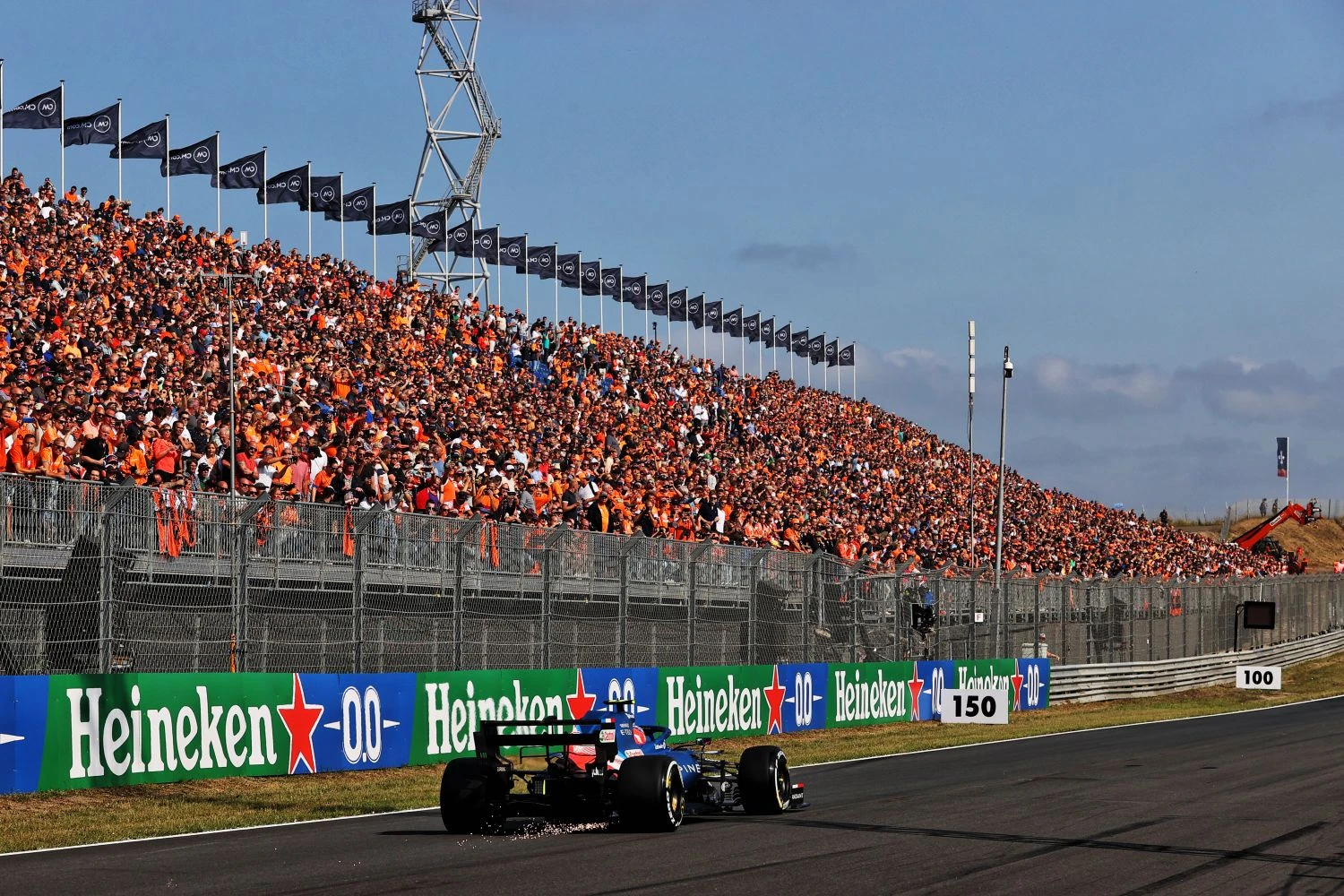 An extension of the DRS zone at Zandvoort will be tested on Friday