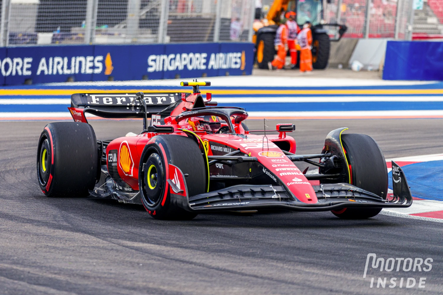 Singapore Grand Prix – Free Practice 2: Ferrari still leading, Red Bull struggling