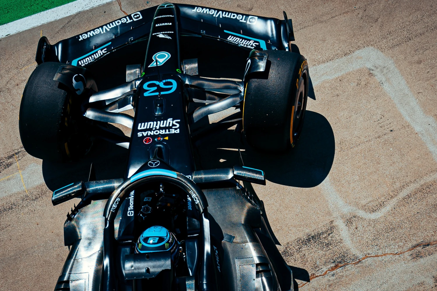 George Russell: “Without McLaren, we would be very satisfied with the progress we are making.”