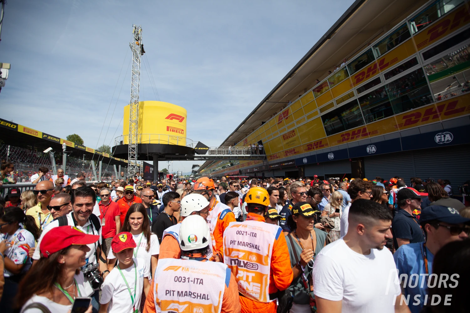 Too many people in the paddock for Pierre Gasly