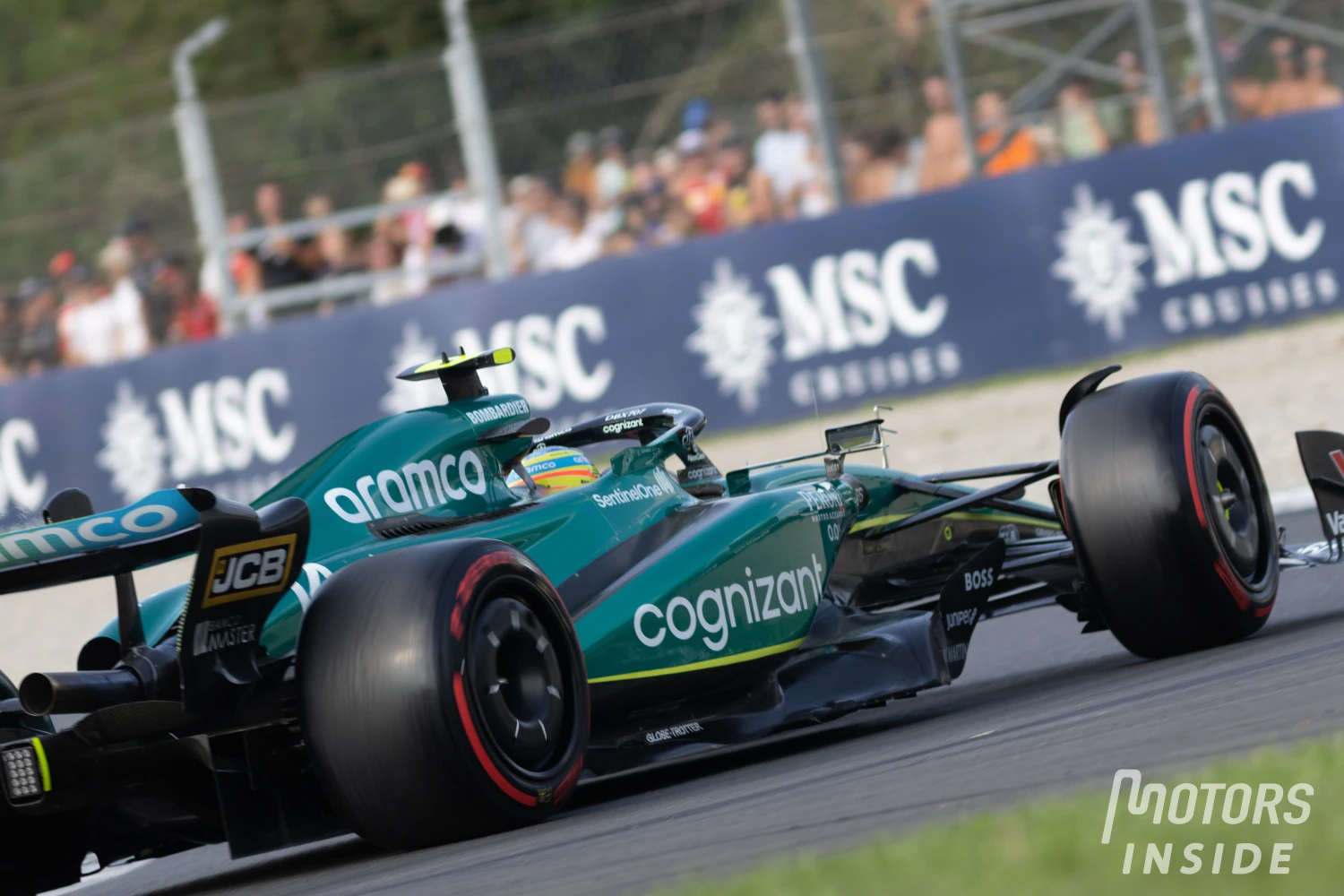 Fernando Alonso after finishing P9 at Monza: “We do the job every Sunday.”