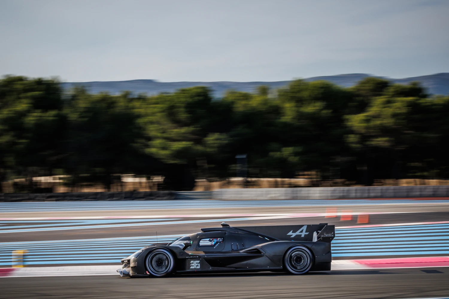 The Alpine LMDh has returned to the track