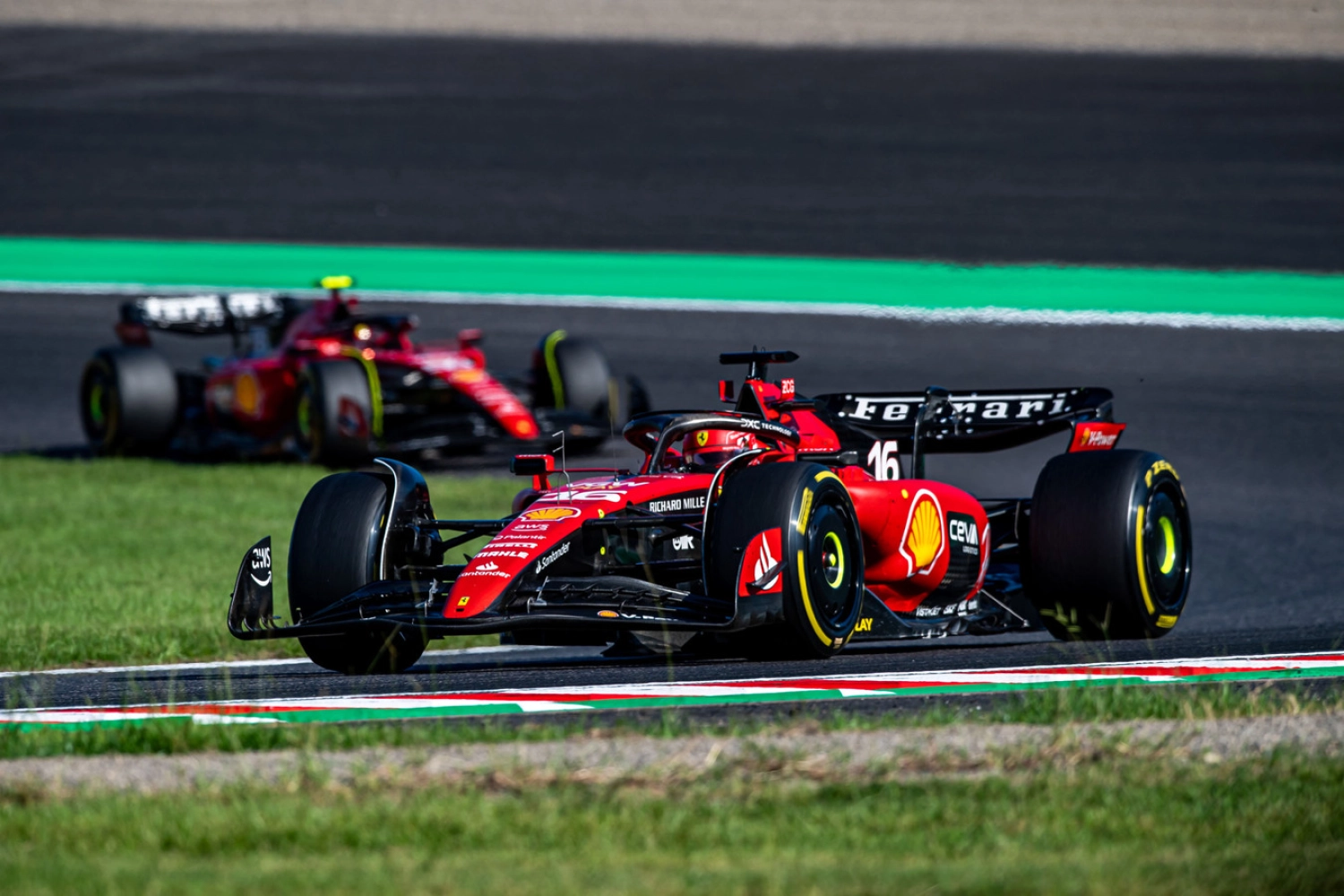Charles Leclerc: “We didn’t have the pace to challenge the McLarens.”